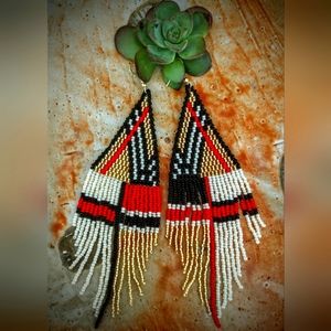 Beaded earrings